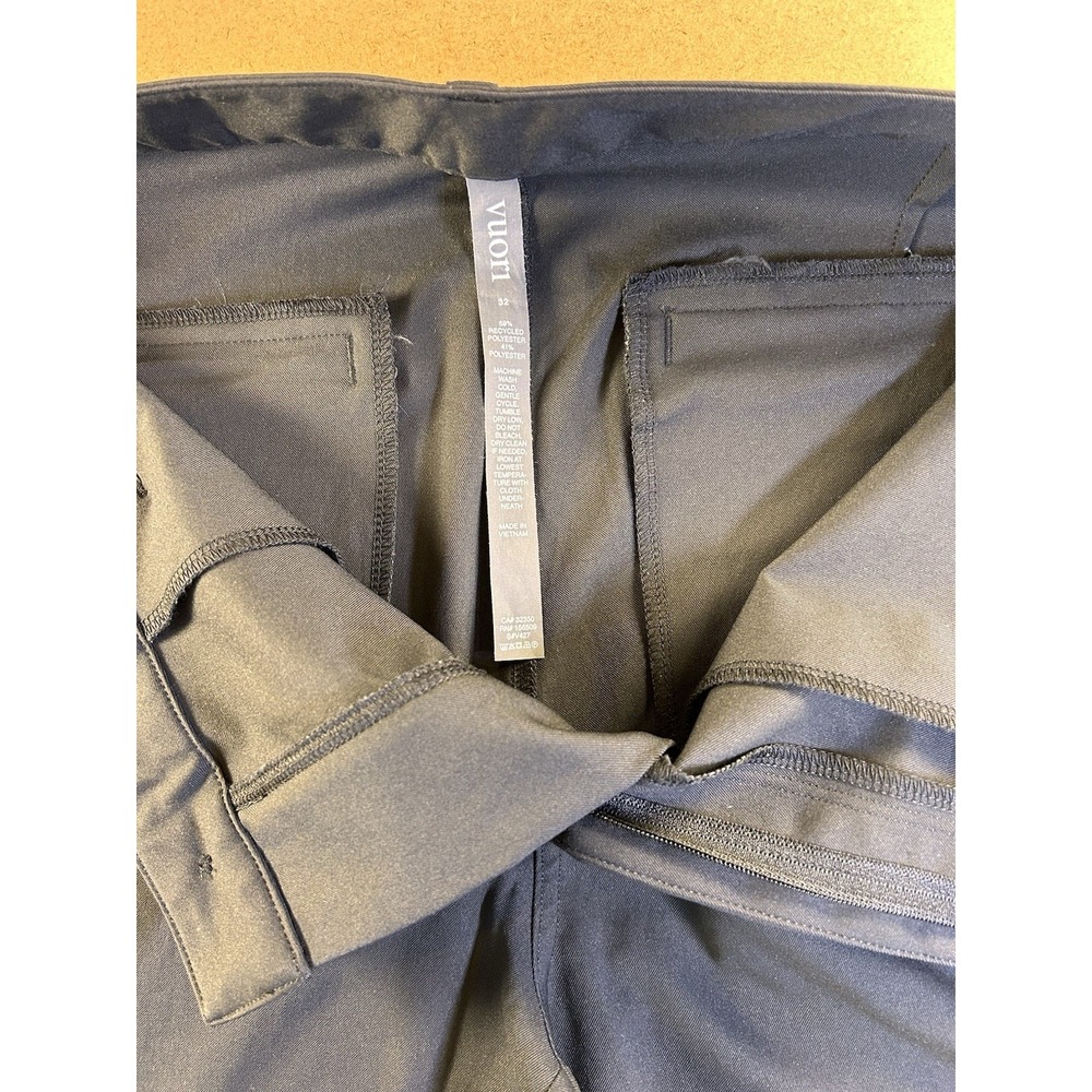 Vuori Meta Pant V427 Stretch Chino Black Mens 32 (Fits 33x30) Straight Fit - Picture 4 of 16